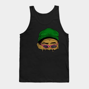 Face melt Tank Top